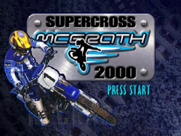 Jeremy McGrath Supercross 2000 (Europe) screen shot title